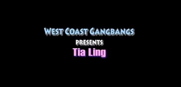  Tia Ling Asian Fucked Gangbang